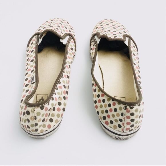 VANS Polka Dot shoes. Size 8 1/2 - Picture 3 of 7